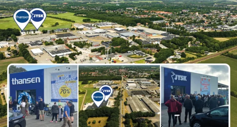 K/S Bramming Retail Center med Jysk og Thansen