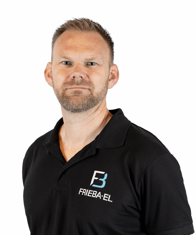 Jesper Fries, direktør og installatør hos Frieba-el